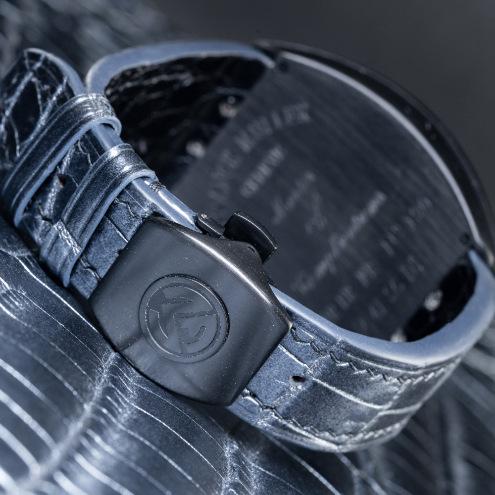 Alligator Leather Strap for Franck Muller Vanguard
