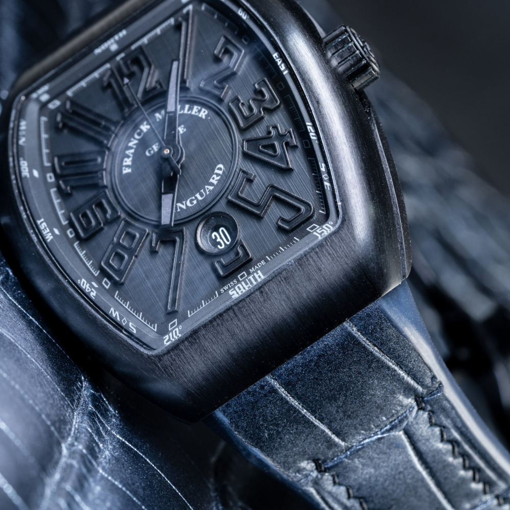 Alligator Leather Strap for Franck Muller Vanguard