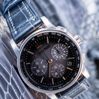 Alligator Leather Strap for Audemars Piguet Code 11.59