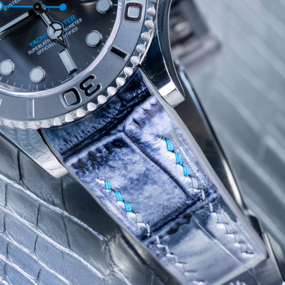 Alligator Leather Strap for Rolex Yacht-Master