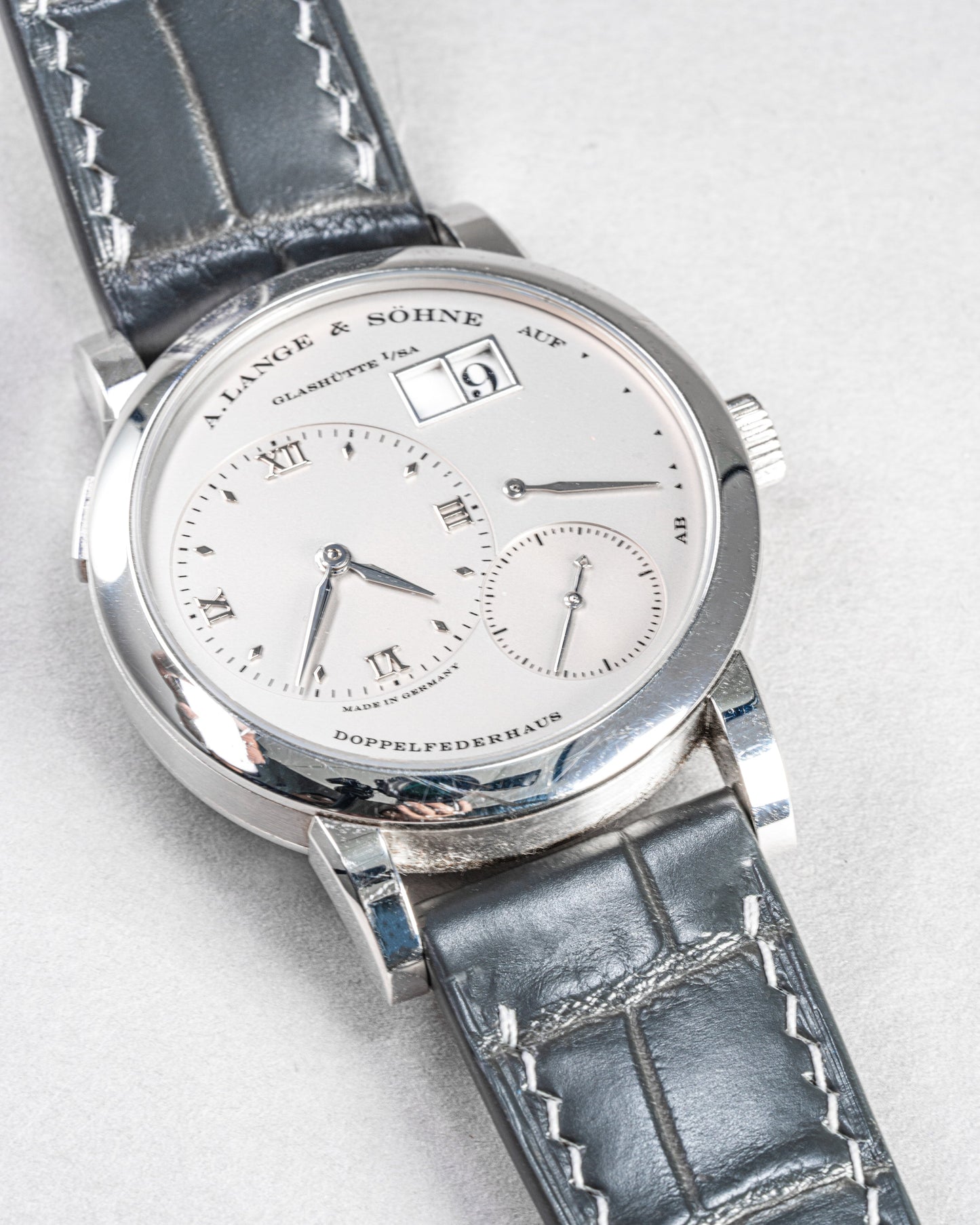 Alligator Leather Strap for A. Lange & Söhne