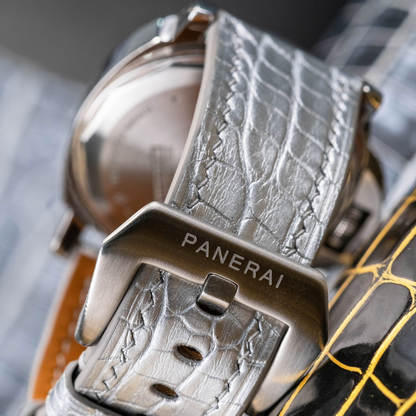 Alligator Leather Strap for Panerai Luminor