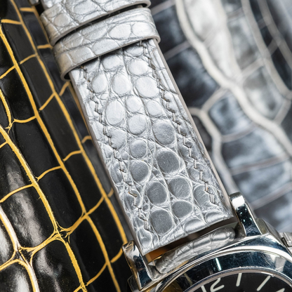 Alligator Leather Strap for Panerai Luminor