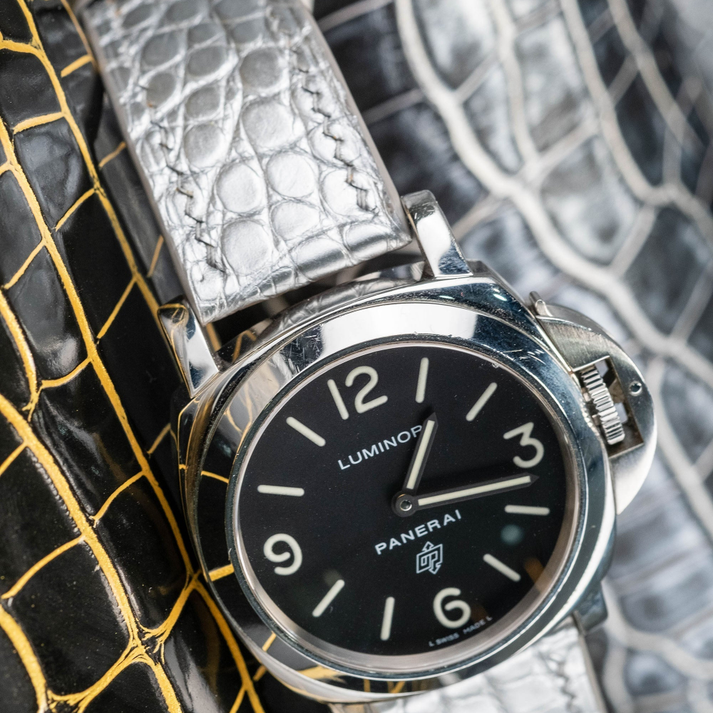 Alligator Leather Strap for Panerai Luminor
