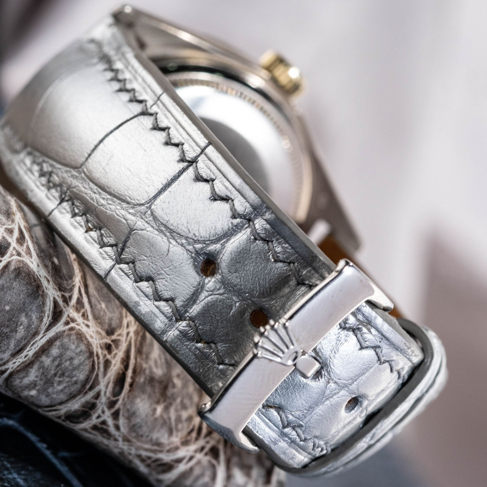 Alligator Leather Strap for Rolex Datejust