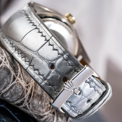 Alligator Leather Strap for Rolex Datejust