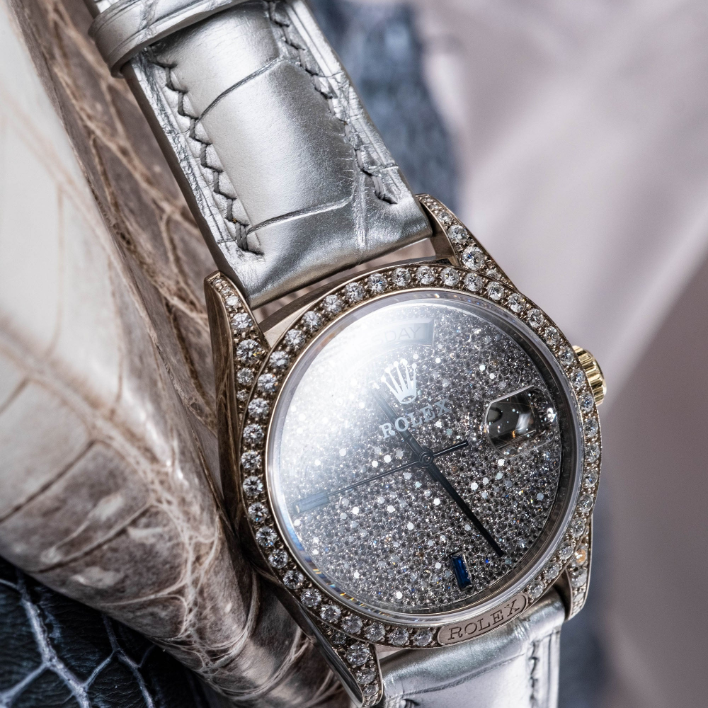 Alligator Leather Strap for Rolex Datejust