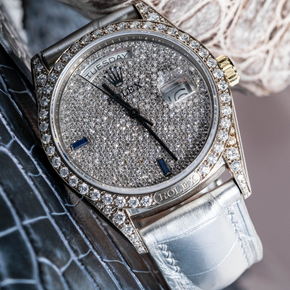 Alligator Leather Strap for Rolex Datejust