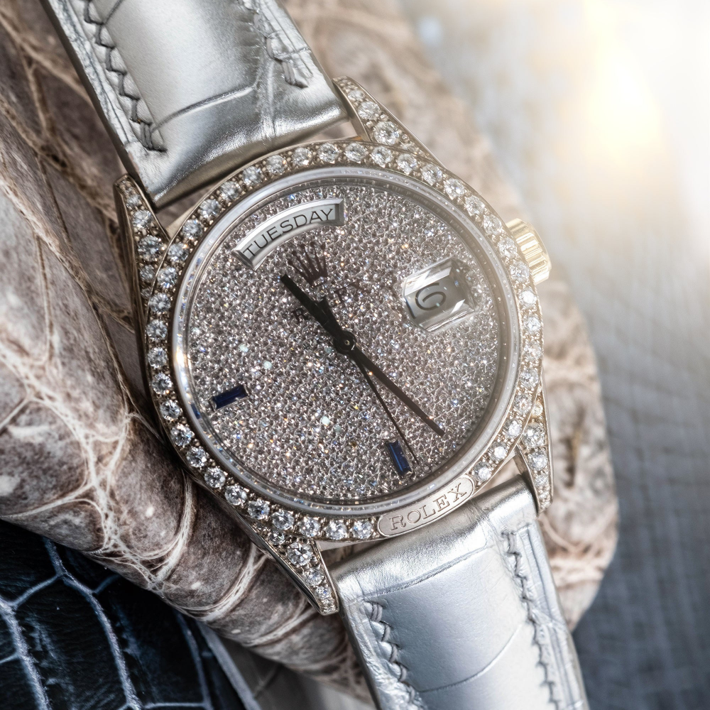 Alligator Leather Strap for Rolex Datejust