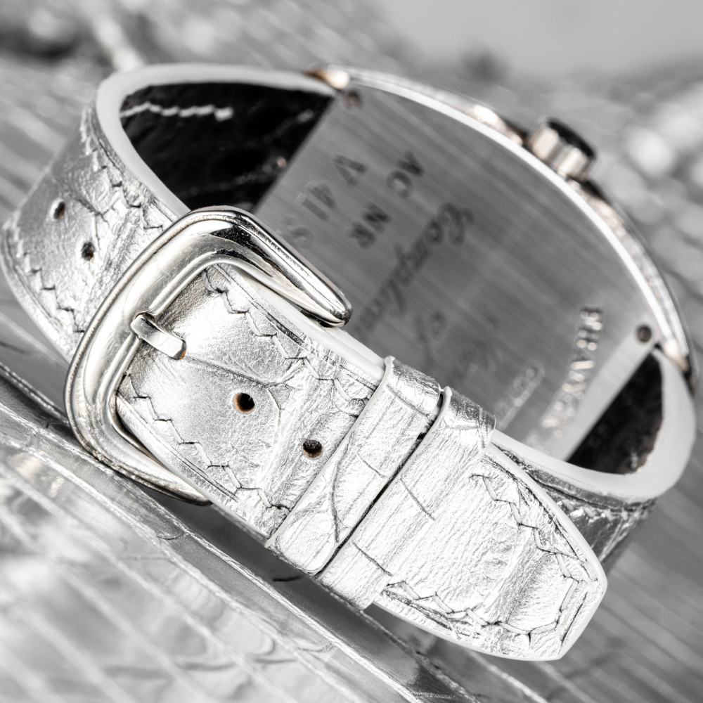 Alligator Leather Strap for Franck Muller Vanguard