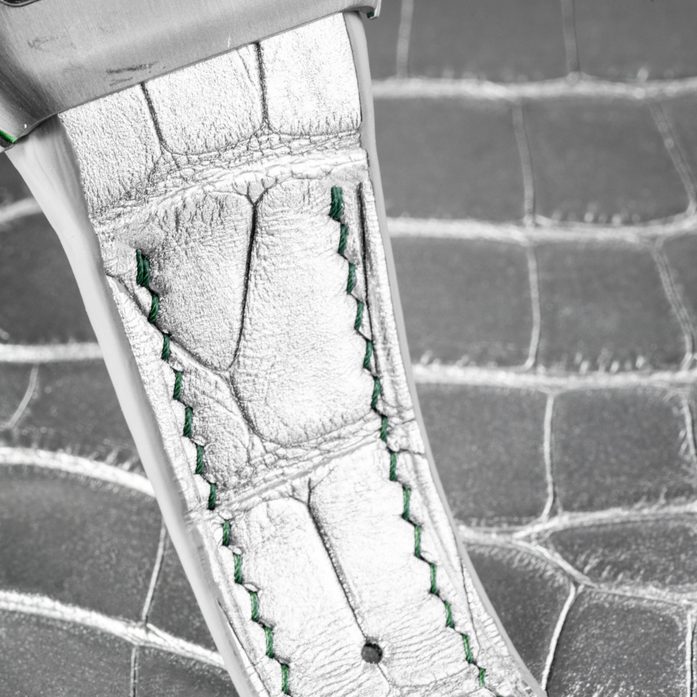 Alligator Leather Strap for Franck Muller Vanguard