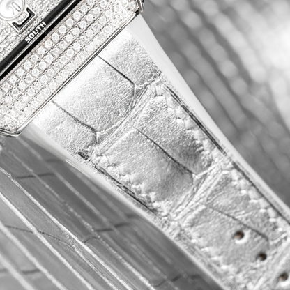 Alligator Leather Strap for Franck Muller Vanguard