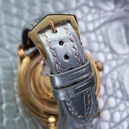 Alligator Leather Strap for Patek Philippe Annual Calendar