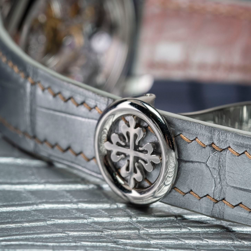 Alligator Leather Strap for Patek Philippe Grand Complications