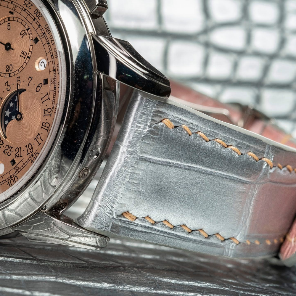 Alligator Leather Strap for Patek Philippe Grand Complications