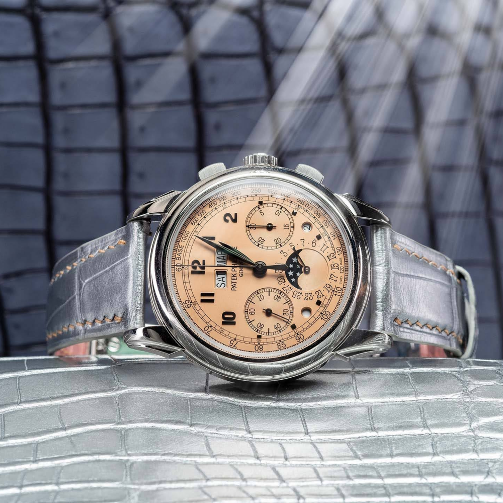 Alligator Leather Strap for Patek Philippe Grand Complications