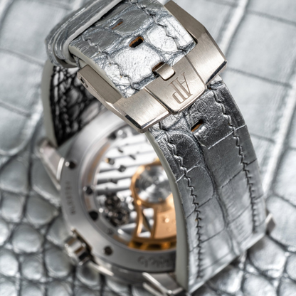 Alligator Leather Strap for Audemars Piguet Code 11.59