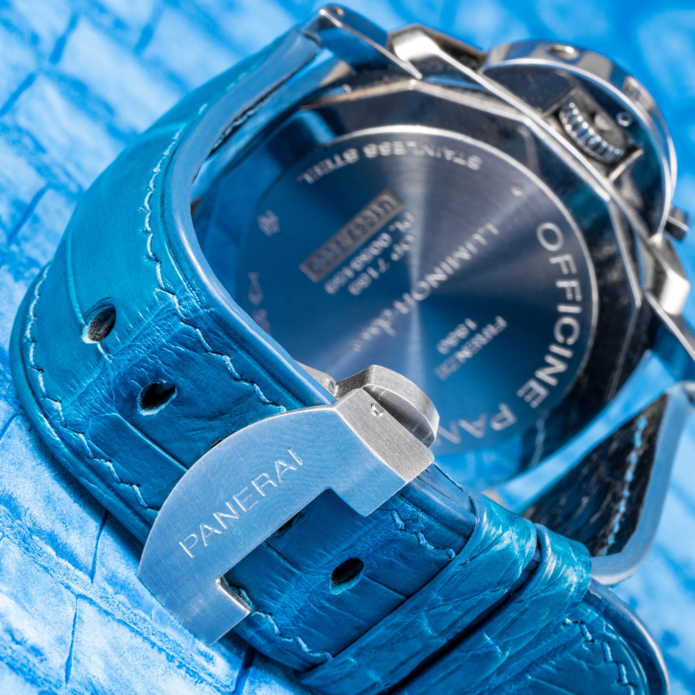 Alligator Leather Strap for Panerai Luminor
