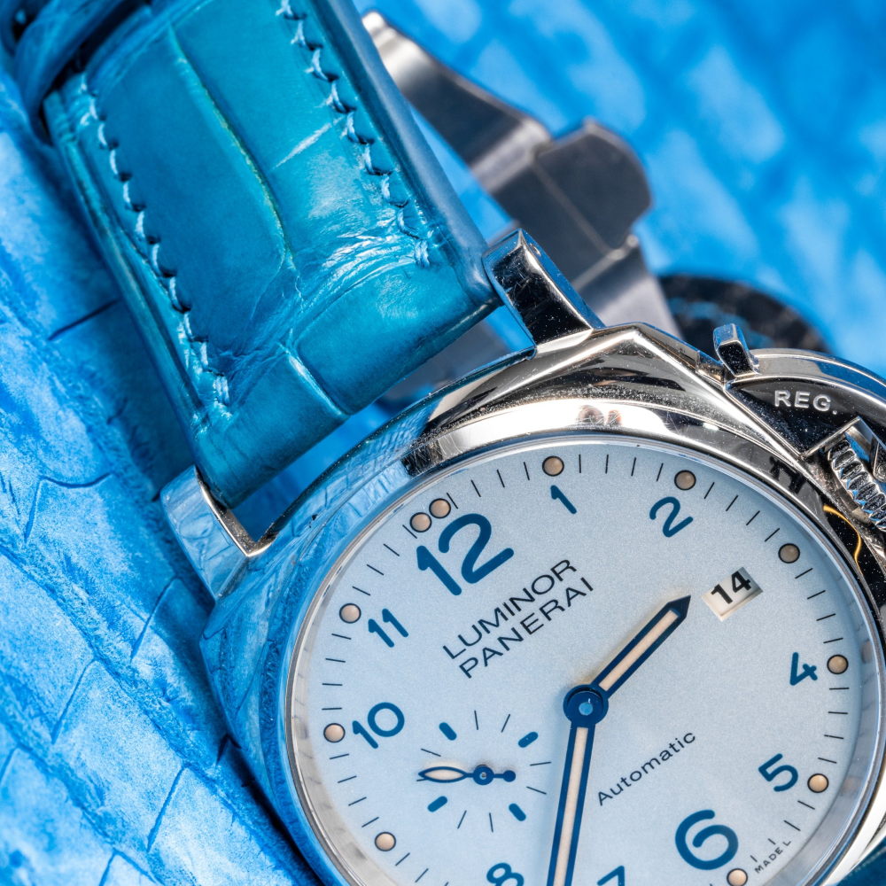 Alligator Leather Strap for Panerai Luminor