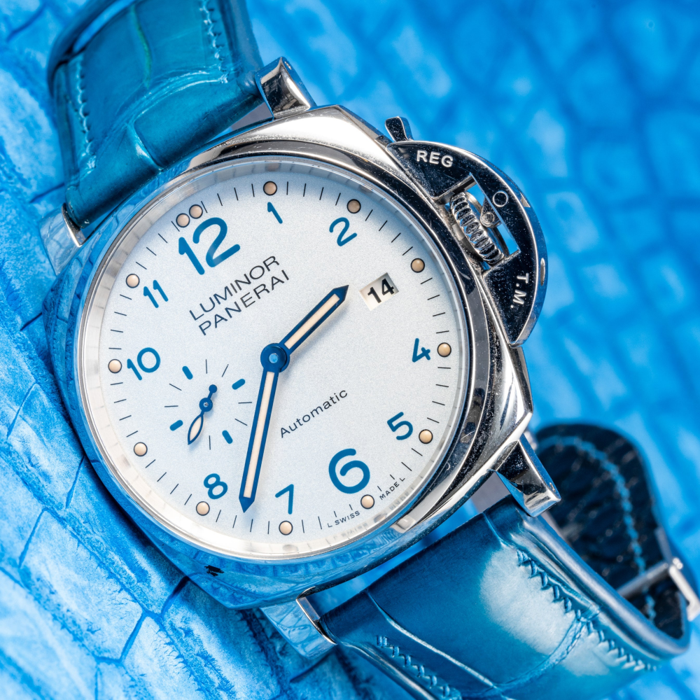Alligator Leather Strap for Panerai Luminor