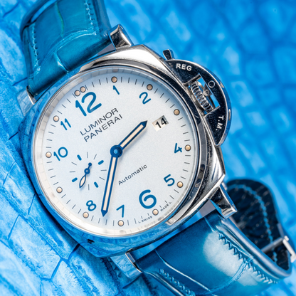 Alligator Leather Strap for Panerai Luminor