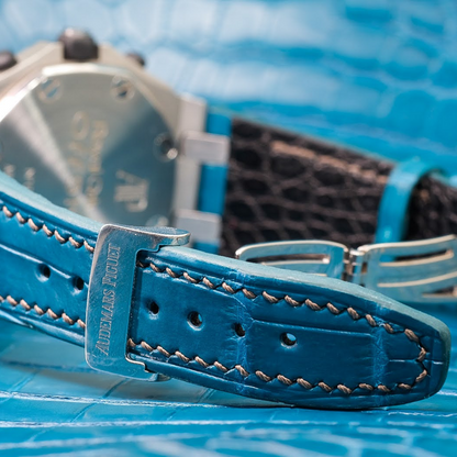 Alligator Leather Strap for AP Royal Oak Offshore 42mm