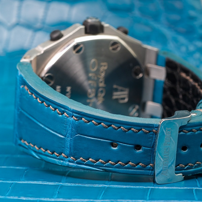 Alligator Leather Strap for AP Royal Oak Offshore 42mm