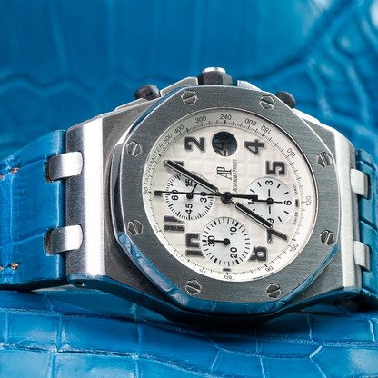 Alligator Leather Strap for AP Royal Oak Offshore 42mm
