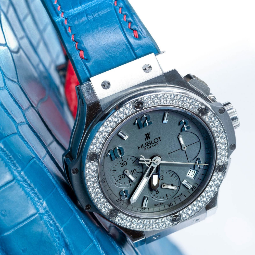 Alligator Leather Strap for Hublot Big Bang
