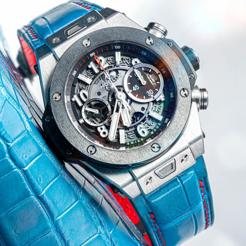 Alligator Leather Strap for Hublot Big Bang Unico