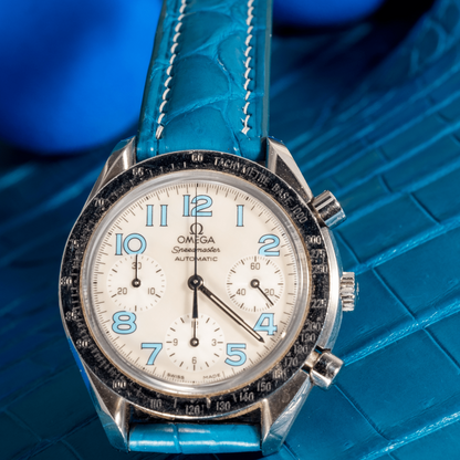 Alligator Leather Strap for Omega Speedmaster