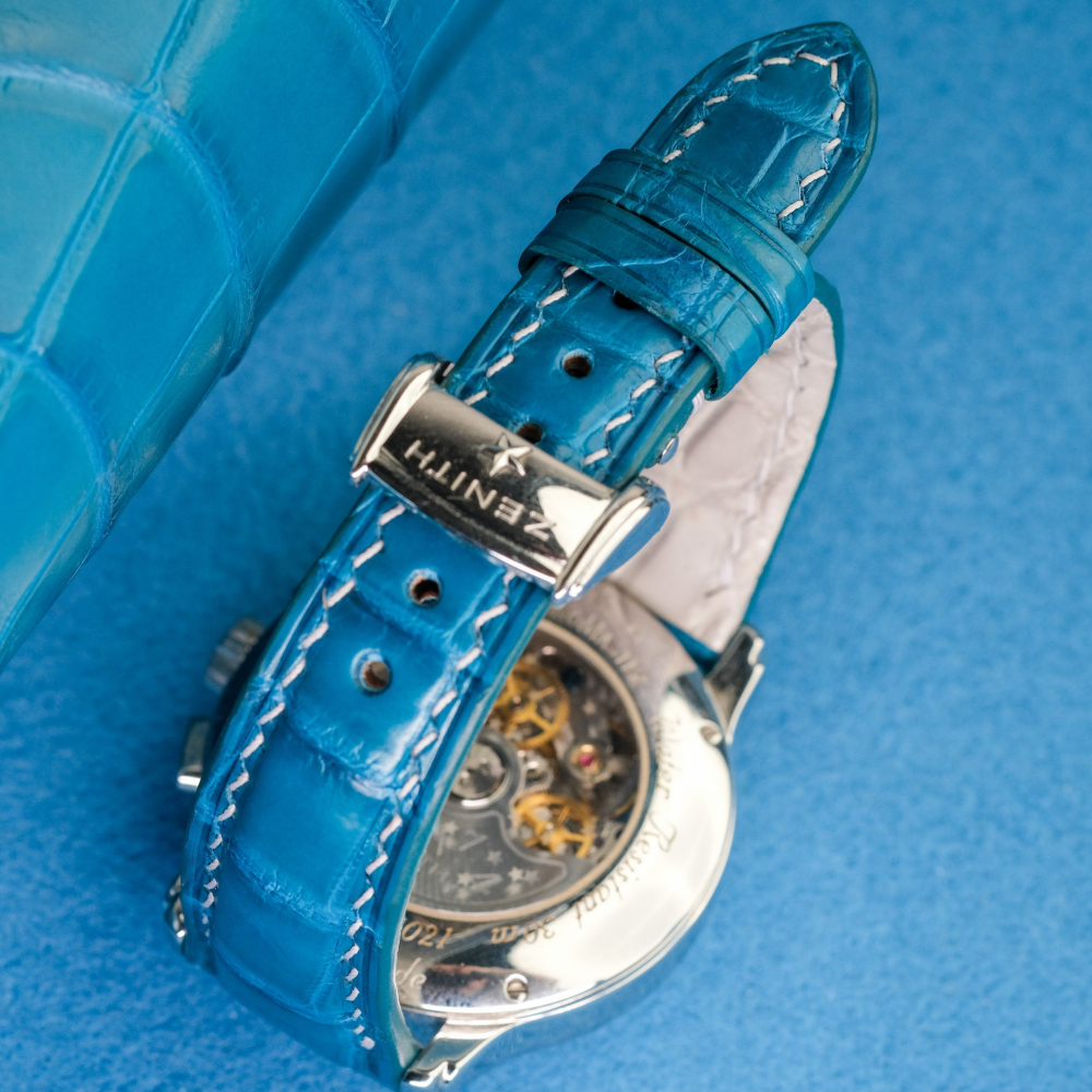 Alligator Leather Strap for Zenith