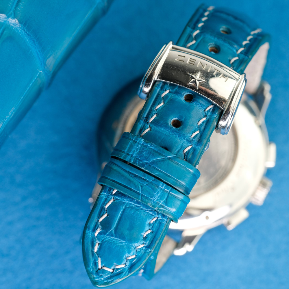 Alligator Leather Strap for Zenith