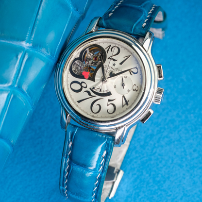 Alligator Leather Strap for Zenith