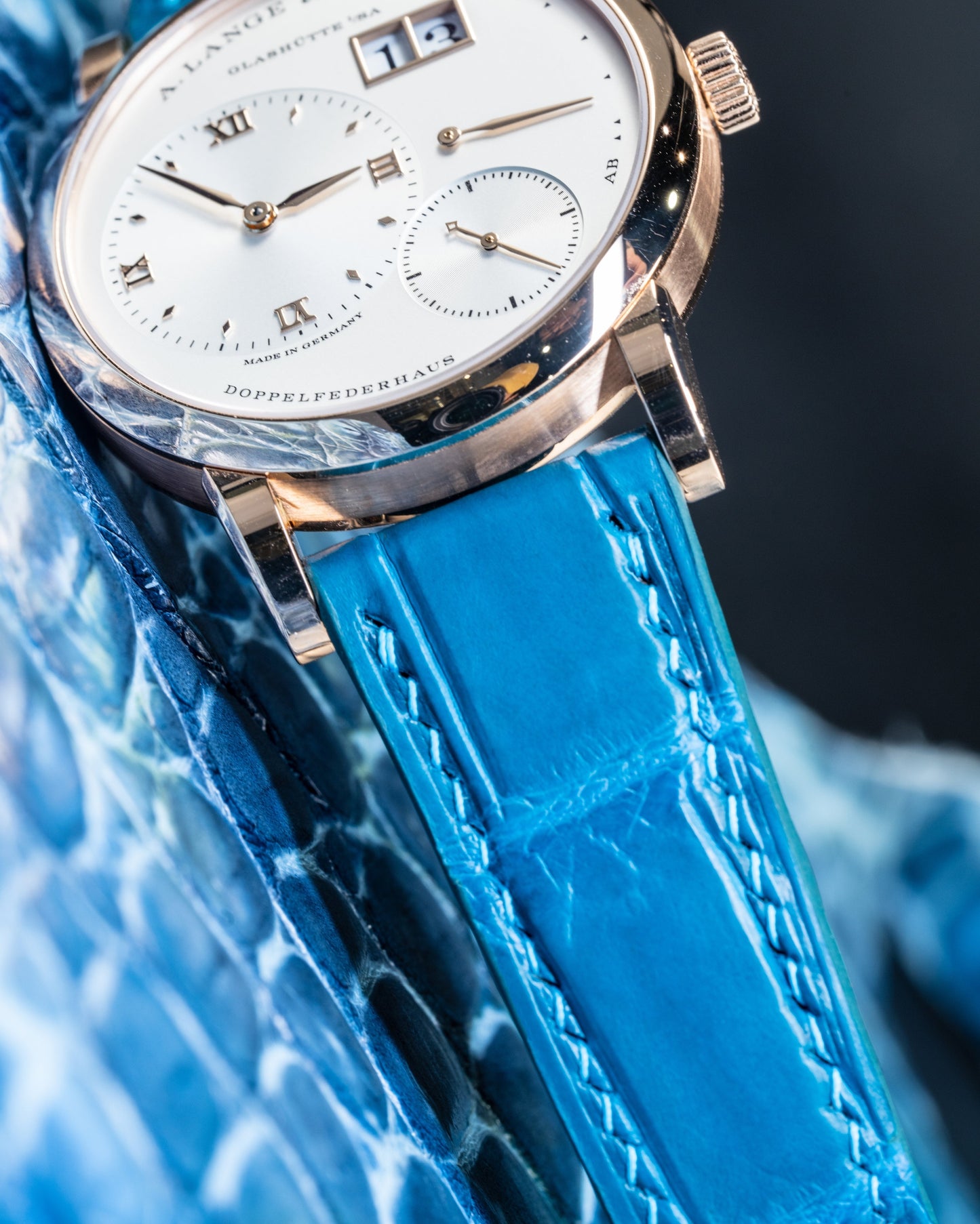 Alligator Leather Strap for A. Lange & Söhne