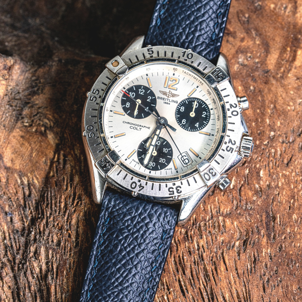 Epsom Leather Strap for Breitling