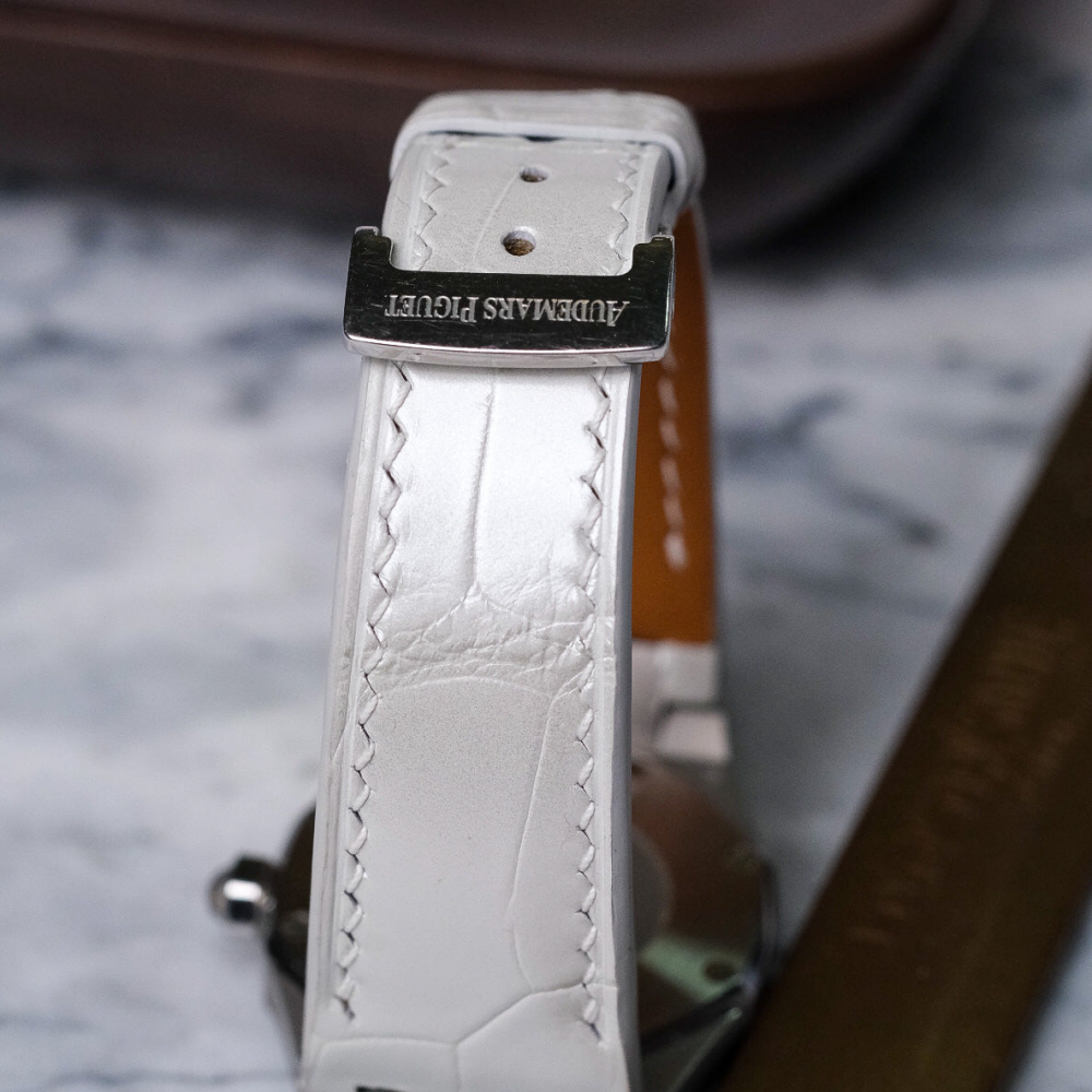 Alligator Leather Strap for AP Women's Watches