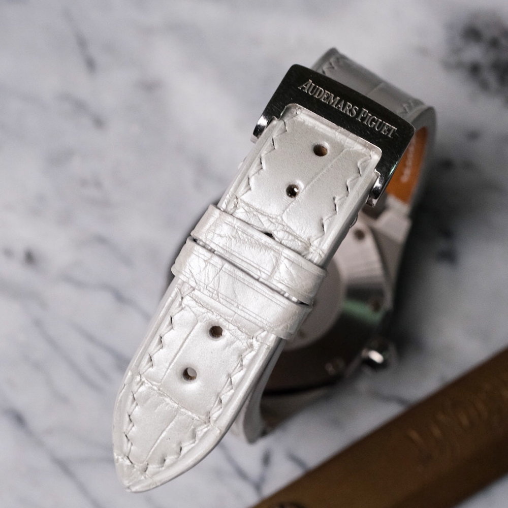 Alligator Leather Strap for AP Women's Watches