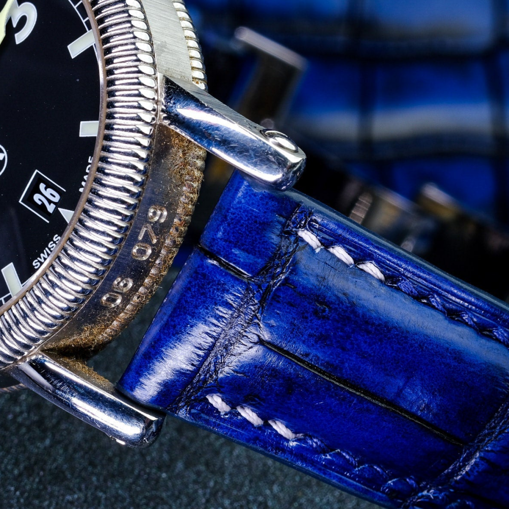 Alligator Leather Strap for Chronoswiss