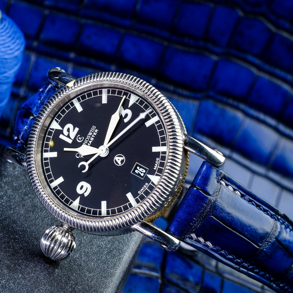 Alligator Leather Strap for Chronoswiss