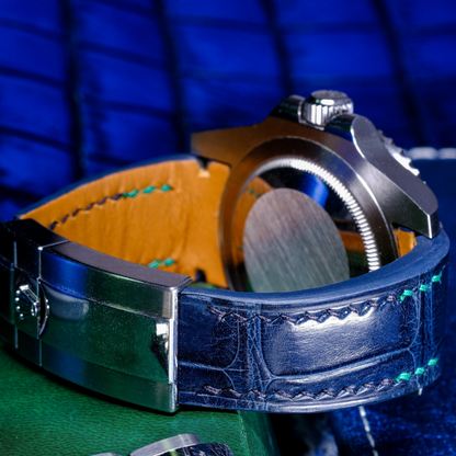 Alligator Leather Strap for Rolex GMT-Master II