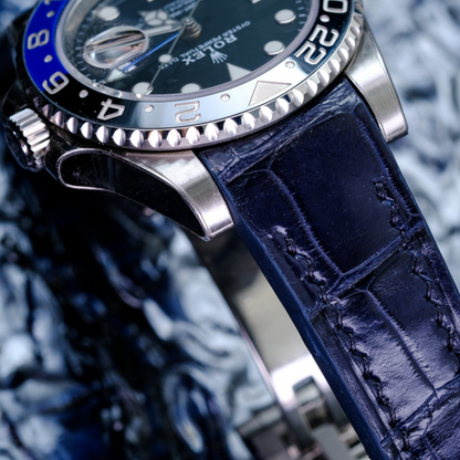 Alligator Leather Strap for Rolex GMT-Master II