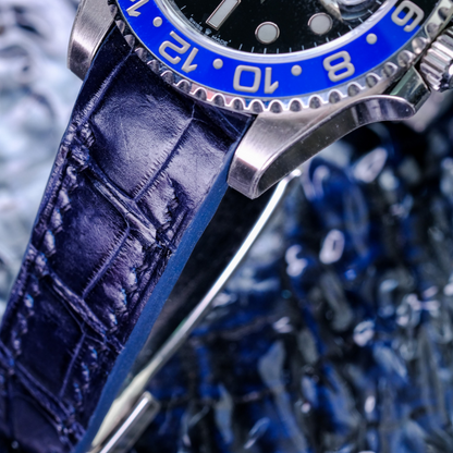 Alligator Leather Strap for Rolex GMT-Master II