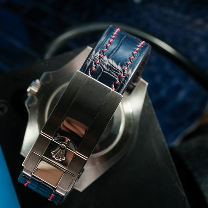 Alligator Leather Strap for Rolex GMT-Master II