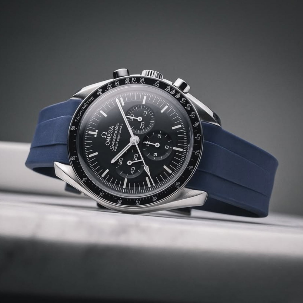 Omega Speedmaster FKM Rubber Strap