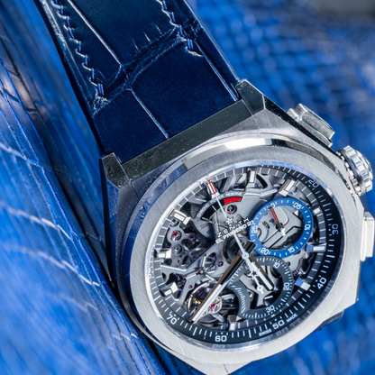 Alligator Leather Strap for Zenith