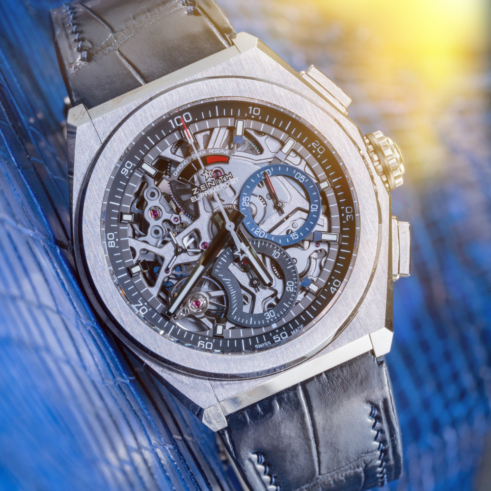 Alligator Leather Strap for Zenith