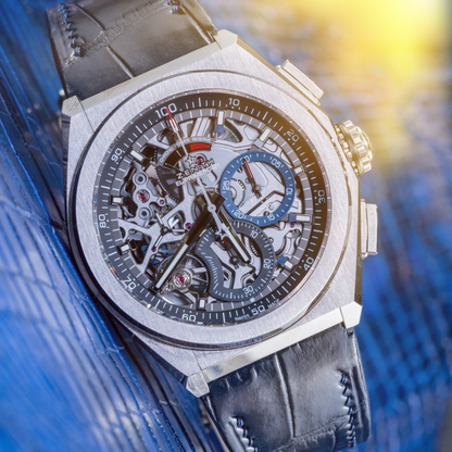 Alligator Leather Strap for Zenith