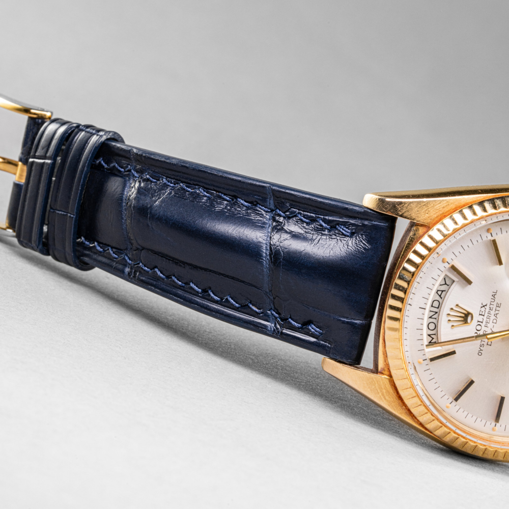 Rolex Day-Date Alligator Leather Strap – Handmade Custom Fit