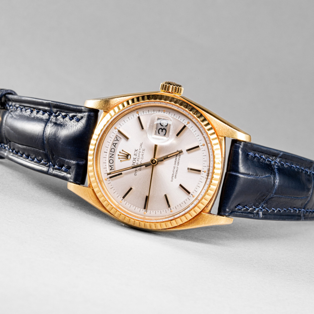 Rolex Day-Date Alligator Leather Strap – Handmade Custom Fit